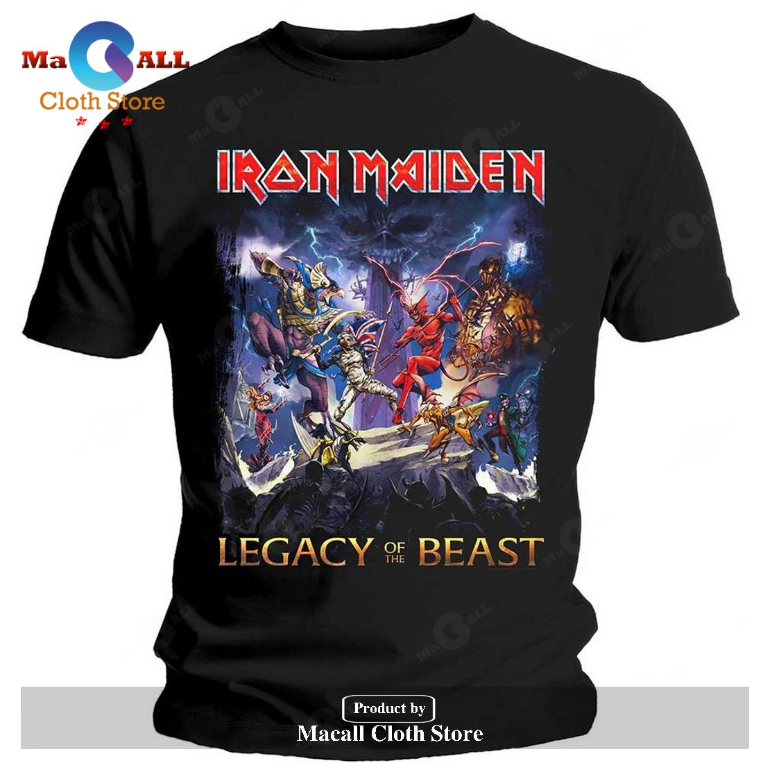 Iron Maiden Legacy of the Beast Classic-Unisex T-Shirt Hoodie Sweatshirt Iron Maiden Legacy of the Beast Classic-Unisex T-Shirt Hoodie Sweatshirt