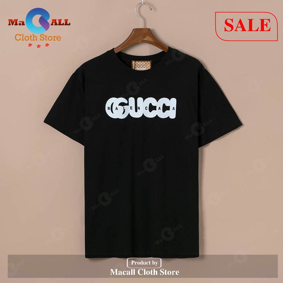 Limited Edition Gucci All Over Printed T-Shirt 3D – 1D91