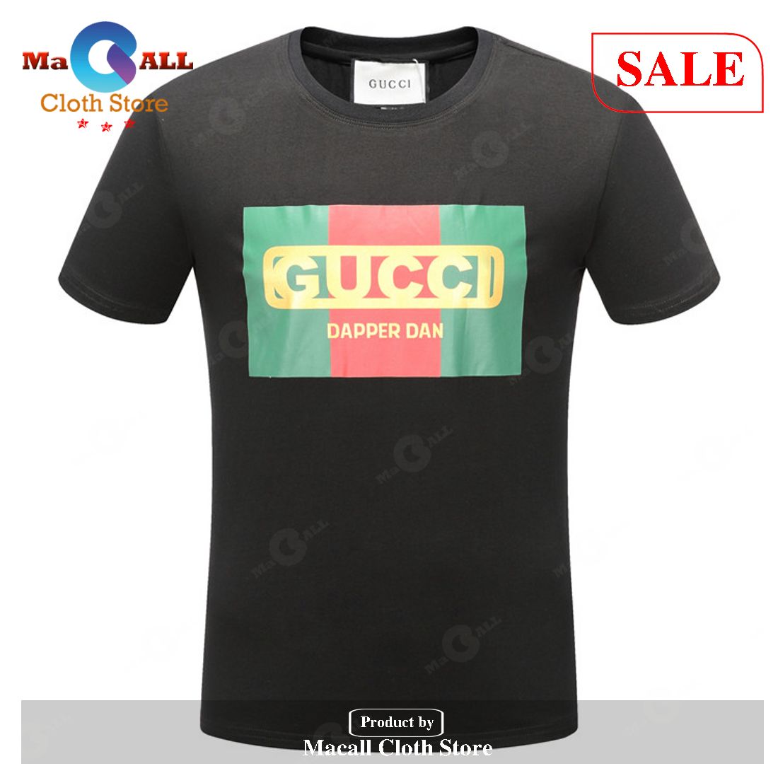 Limited Edition Gucci All Over Printed T-Shirt 3D – DT11