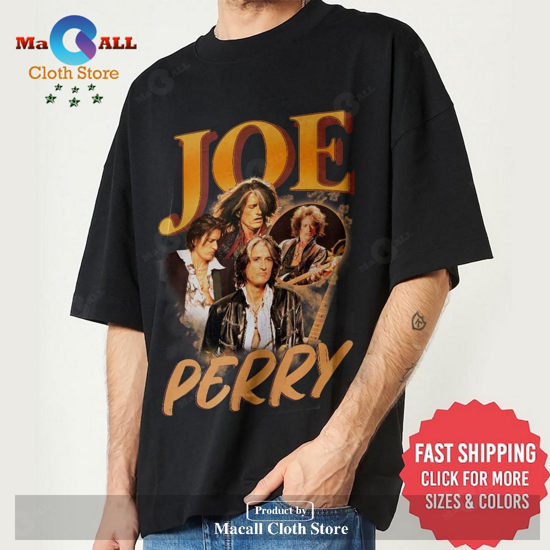Joe Perry Classic-Unisex T-Shirt Hoodie Sweatshirt - I121 Joe Perry Classic-Unisex T-Shirt Hoodie Sweatshirt - I121