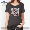 Jon Bon Jovi American Flag Signature Classic-Unisex T-Shirt Hoodie Sweatshirt