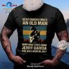 Never underestimate and old man who loves Jimmy Page and was born in july Classic-Unisex T-Shirt Hoodie Sweatshirt