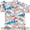 Bamboo Paradise Cream Hawaiian Shirt
