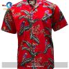 Crack Hibiscus Gray Hawaiian Shirt