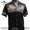 Diamond Head Beach Blue Hawaiian Shirt