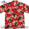 Flamingo A Go Go Aqua Hawaiian Shirt