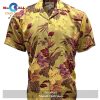 Hibiscus Sand Beige Hawaiian Shirt