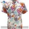 Hurricane Palms Ivory Hawaiian Shirt
