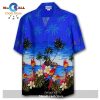 Paradise Panel Red Hawaiian Shirt