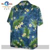 Star Orchid Navy Hawaiian Shirt