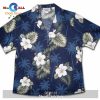 Island Rainforest White Hawaiian Shirt