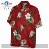 Kilauea Red Fitted Women’s Hawaiian Shirt
