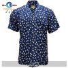 Midnight Bamboo  Magnum PI  Black Hawaiian Shirt