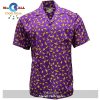 Mini Anthurium Red Hawaiian Shirt