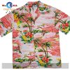 Musical Parrots White Hawaiian Shirt