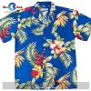 Orchids and Monstera Beige Hawaiian Shirt