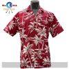 Pacific Garden Rust Hawaiian Shirt