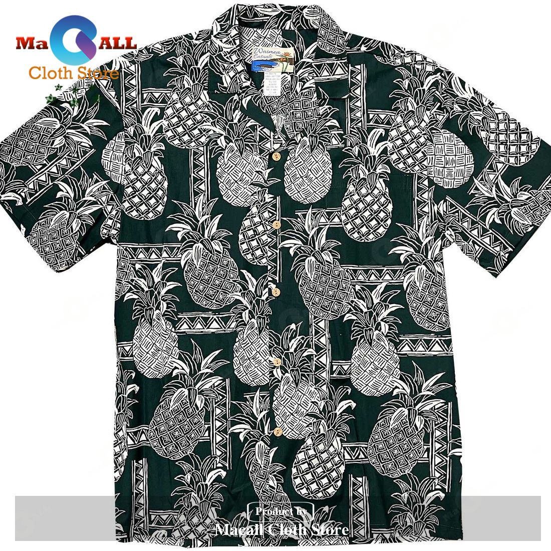Party Time Pineapple Green Hawaiian Shirt Party Time Pineapple Green Hawaiian Shirt
