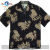 Pineapple Map White Hawaiian Shirt