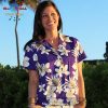 Tropic Flavor Pink Fitted Women’s Hawaiian Shirt