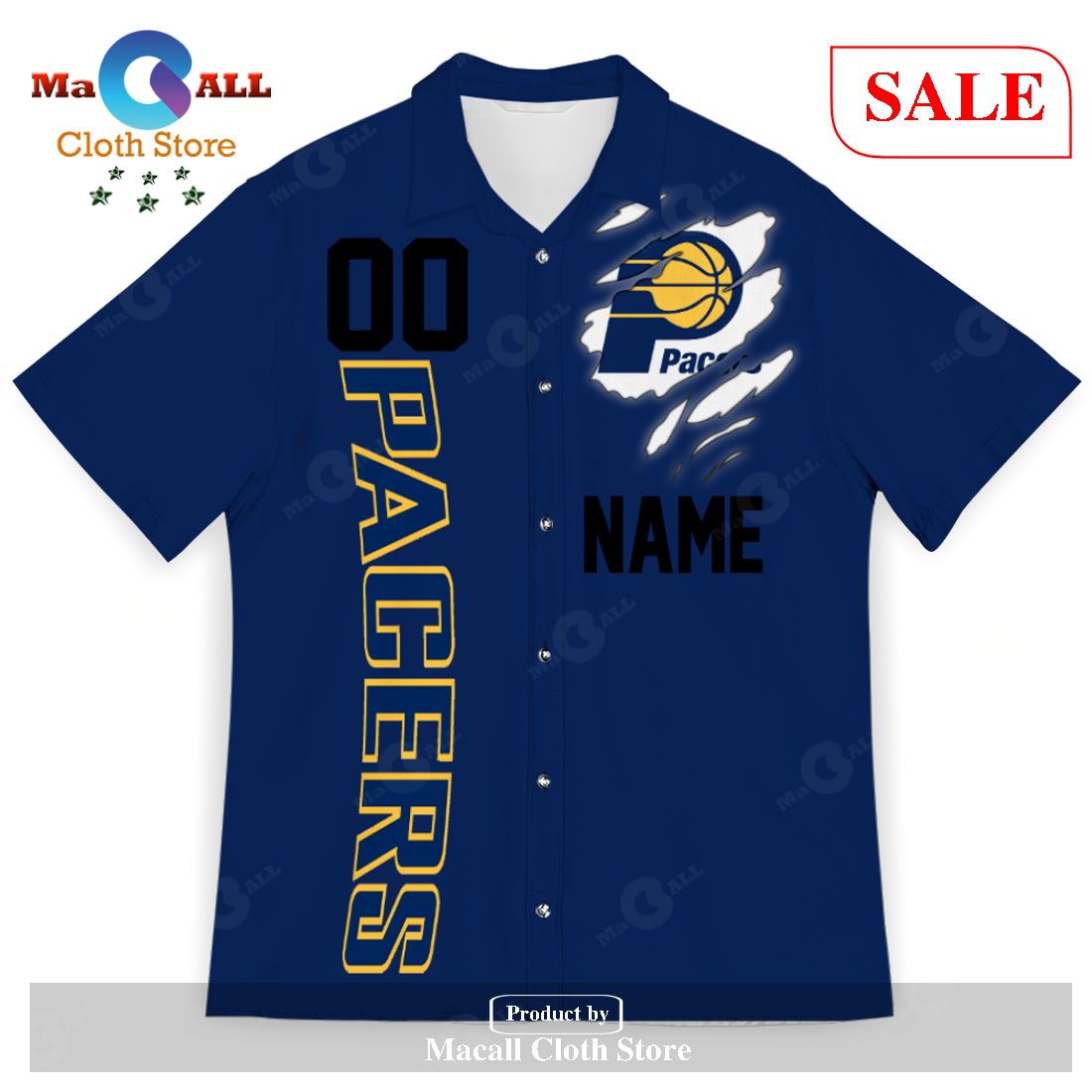 [SALE] Personalized Indiana Pacers Sports American Hawaiian Football Helmet New Trends For Fans Club Gifts Unisex Hawaii Shirt