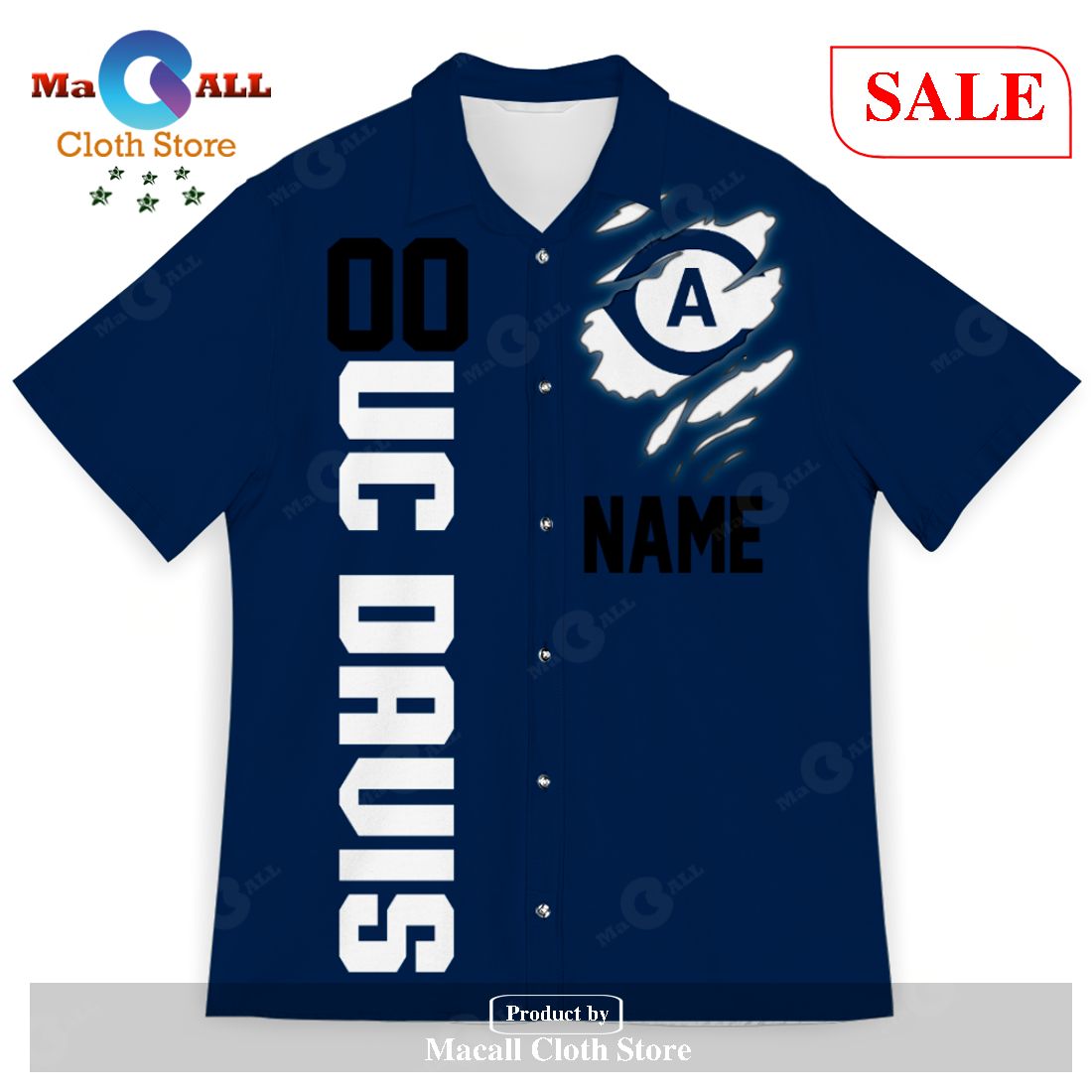 [SALE] Personalized UC Davis Aggies Sports American Hawaiian Football Helmet New Trends For Fans Club Gifts Unisex Hawaii Shirt