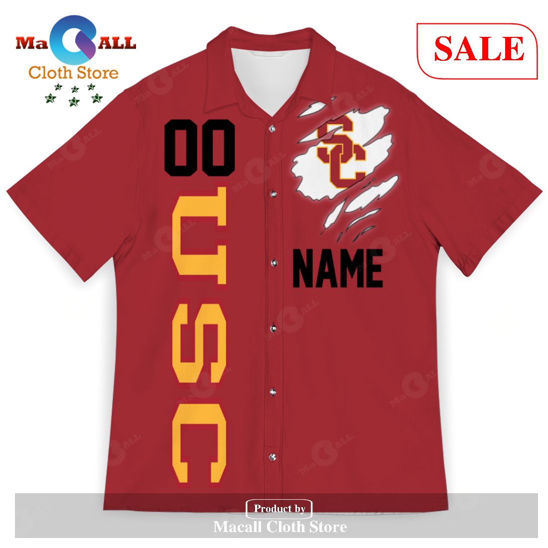 [SALE] Personalized USC Trojans Sports American Hawaiian Football Helmet New Trends For Fans Club Gifts Unisex Hawaii Shirt
