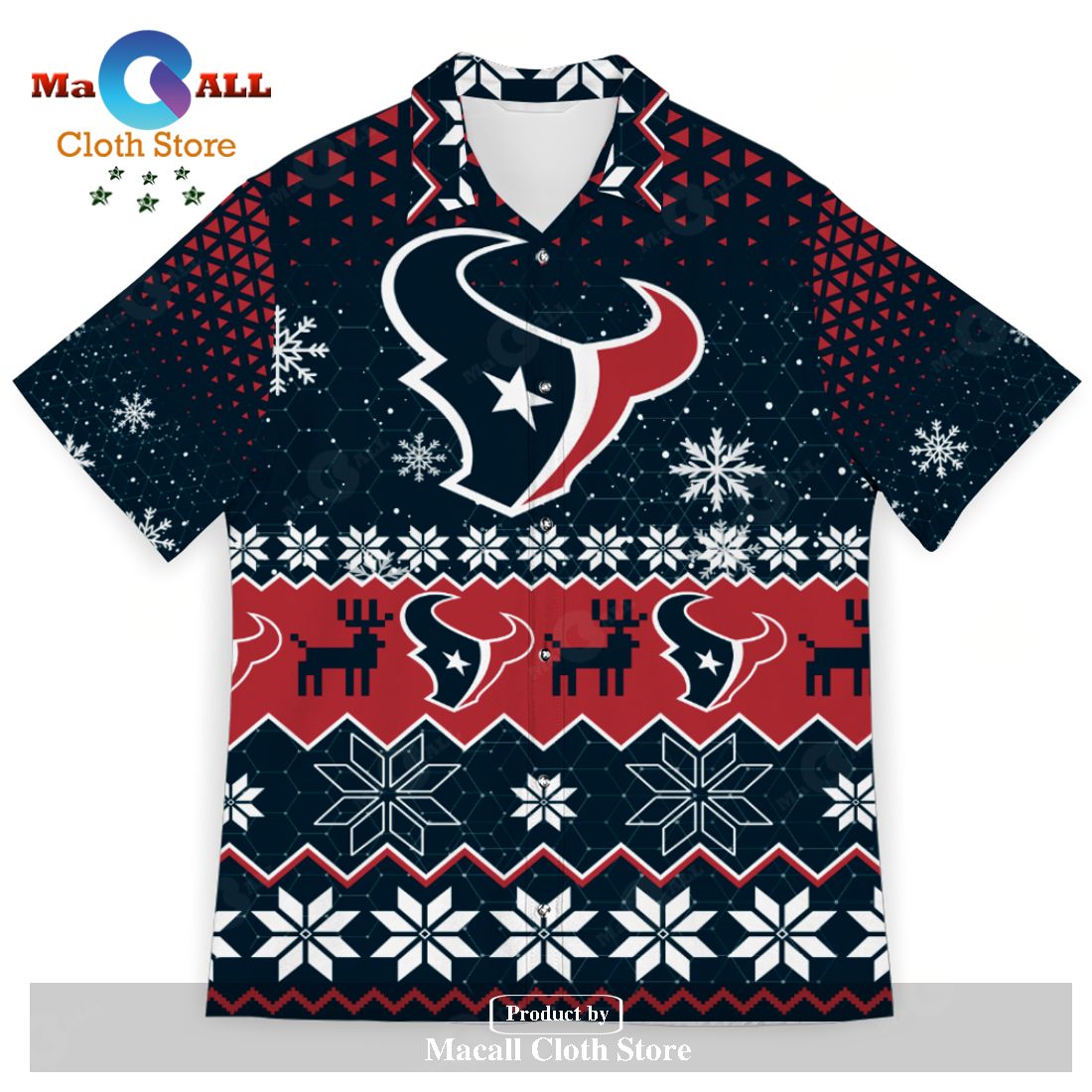 Houston Texans Sports Football American Ugly Christmas Sweater New Trends For Fans Club Gifts Unisex Hawaiian Shirt-3D Hawaiian Shirt Houston Texans Sports Football American Ugly Christmas Sweater New Trends For Fans Club Gifts Unisex Hawaiian Shirt-3D Hawaiian Shirt