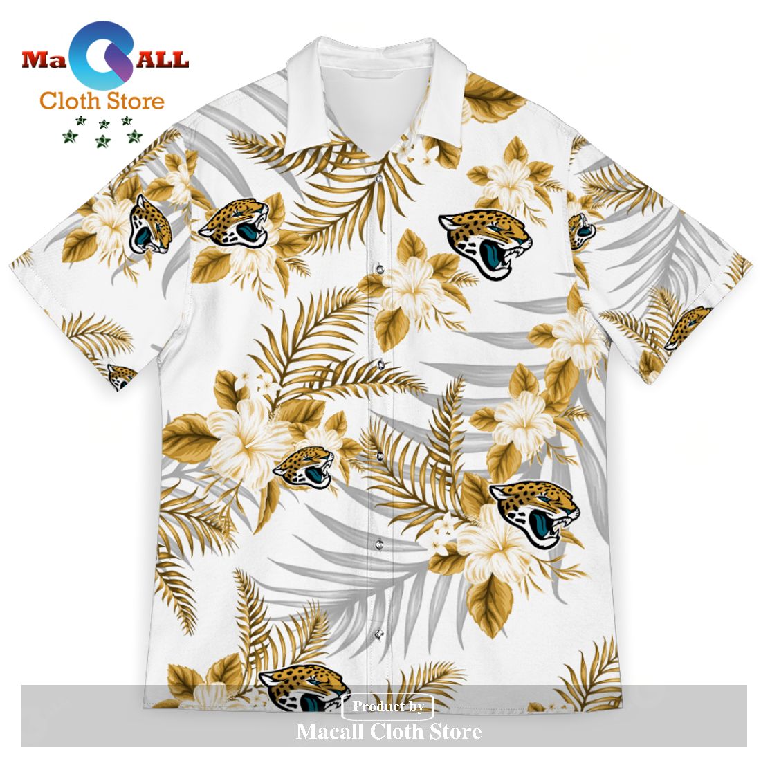 Jacksonville Jaguars NFL For Fan Hawaiian Aloha Shirt - Limotees