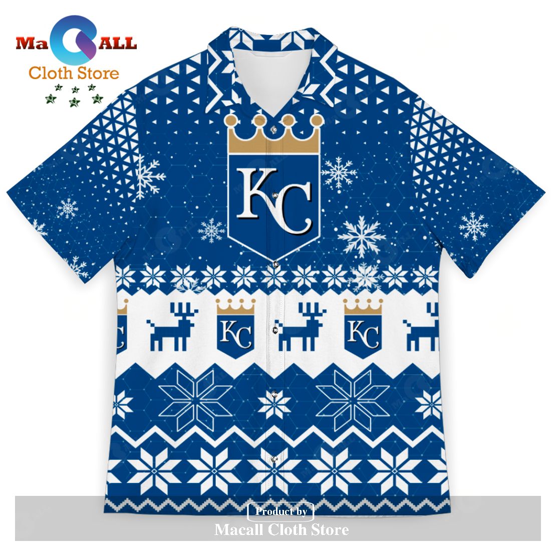 Kansas City Royals 3D Hawaiian Shirts flower summer gift for fans -  Freedomdesign