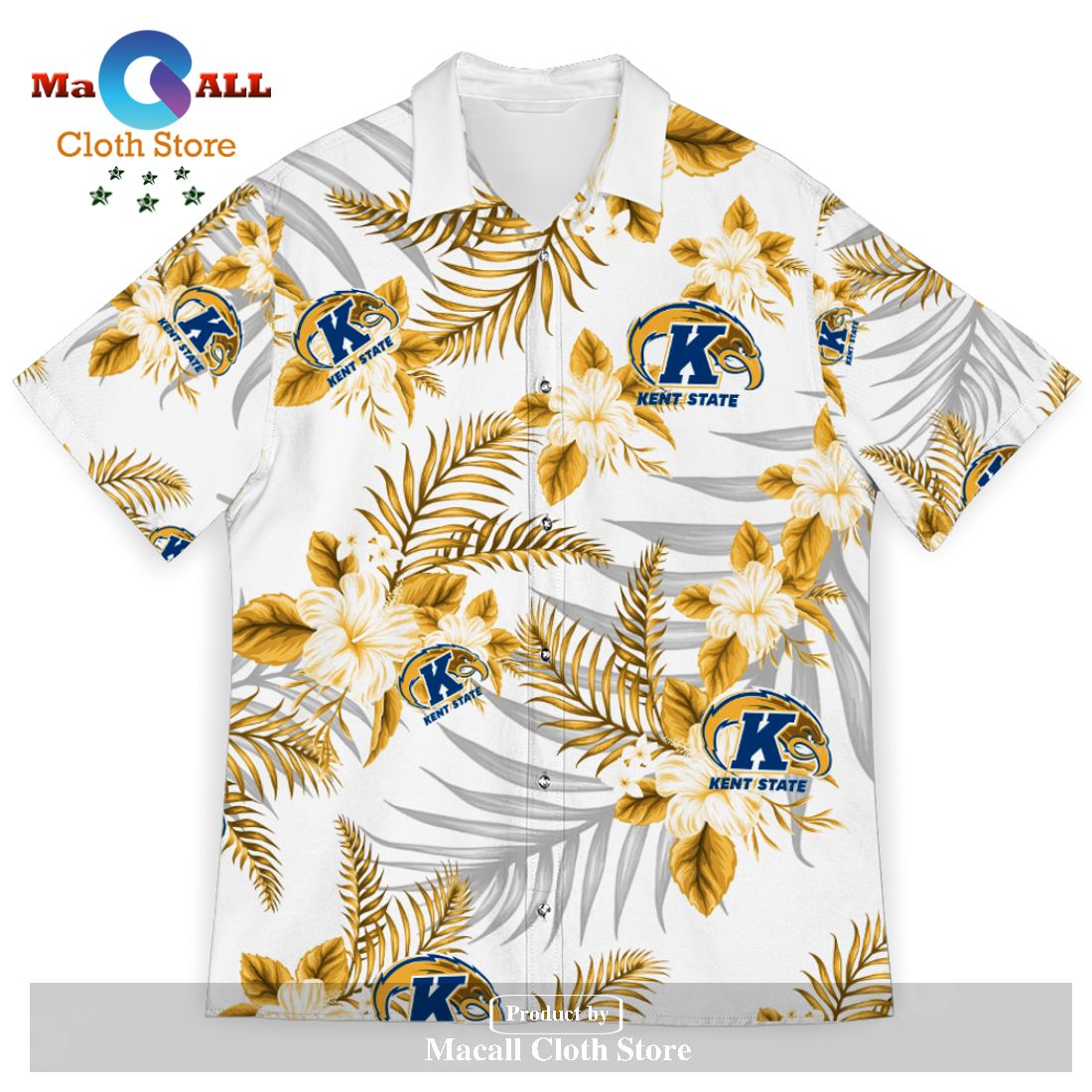 Kent State Golden Flashes Sports American Hawaiian Tropical Patterns For Fans Club Trending Summer Gifts Unisex Hawaii Shirt Kent State Golden Flashes Sports American Hawaiian Tropical Patterns For Fans Club Trending Summer Gifts Unisex Hawaii Shirt