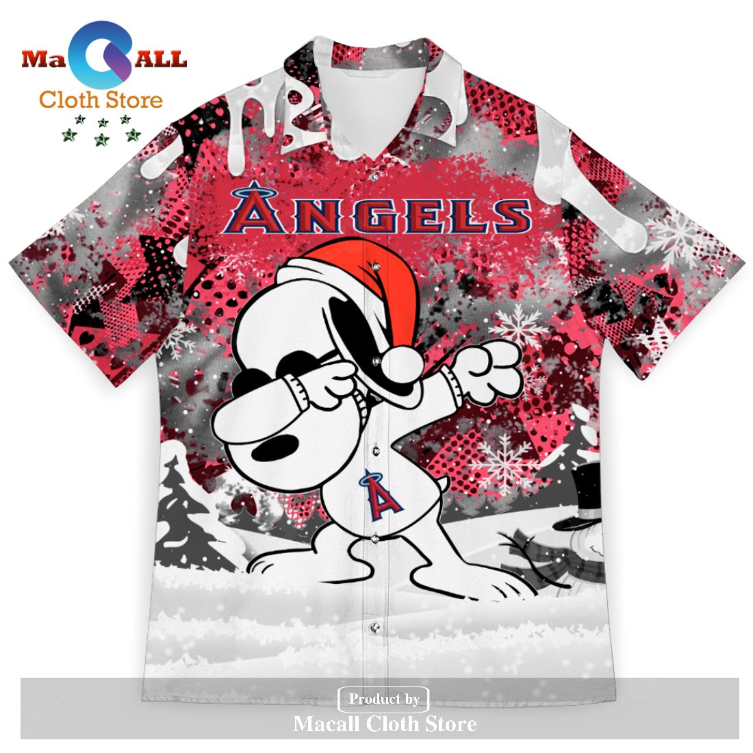 Los Angeles Angels Snoopy Dabbing The Peanuts Sports Football American Christmas Dripping Matching New Trends For Fans Club Gifts Unisex Hawaiian Shirt-3D Hawaiian Shirt Los Angeles Angels Snoopy Dabbing The Peanuts Sports Football American Christmas Dripping Matching New Trends For Fans Club Gifts Unisex Hawaiian Shirt-3D Hawaiian Shirt