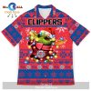 Los Angeles Clippers Snoopy Dabbing The Peanuts Sports Football American Christmas Dripping Matching New Trends For Fans Club Gifts Unisex Hawaiian Shirt-3D Hawaiian Shirt