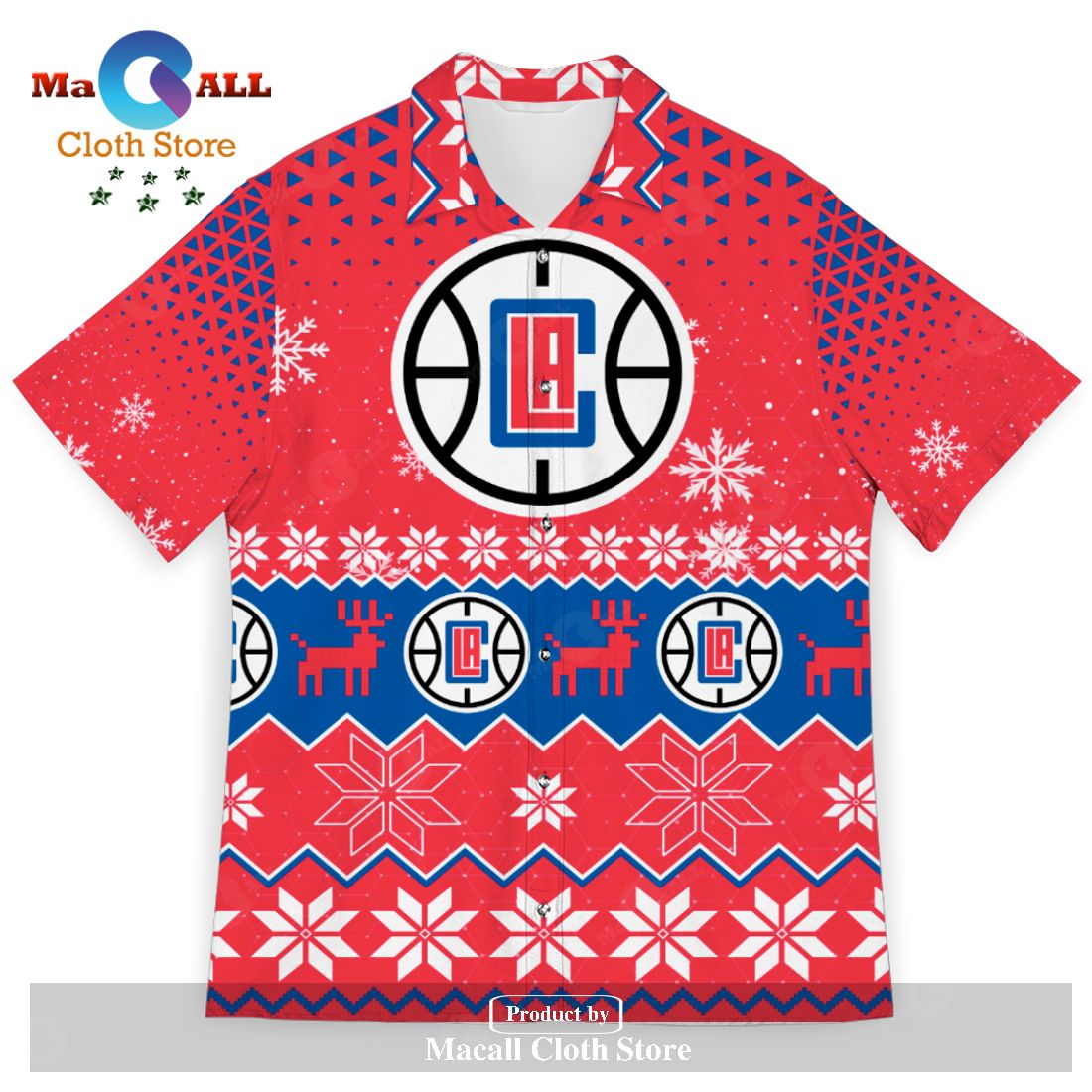 Los Angeles Clippers Sports Football American Ugly Christmas Sweater New Trends For Fans Club Gifts Unisex Hawaiian Shirt-3D Hawaiian Shirt Los Angeles Clippers Sports Football American Ugly Christmas Sweater New Trends For Fans Club Gifts Unisex Hawaiian Shirt-3D Hawaiian Shirt
