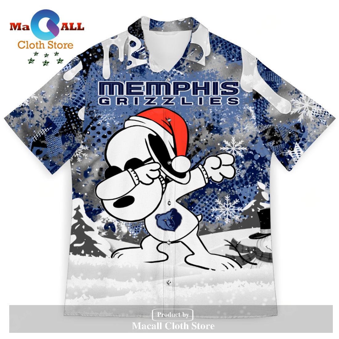 Memphis Grizzlies Snoopy Dabbing The Peanuts Sports Football American Christmas Dripping Matching New Trends For Fans Club Gifts Unisex Hawaiian Shirt-3D Hawaiian Shirt Memphis Grizzlies Snoopy Dabbing The Peanuts Sports Football American Christmas Dripping Matching New Trends For Fans Club Gifts Unisex Hawaiian Shirt-3D Hawaiian Shirt