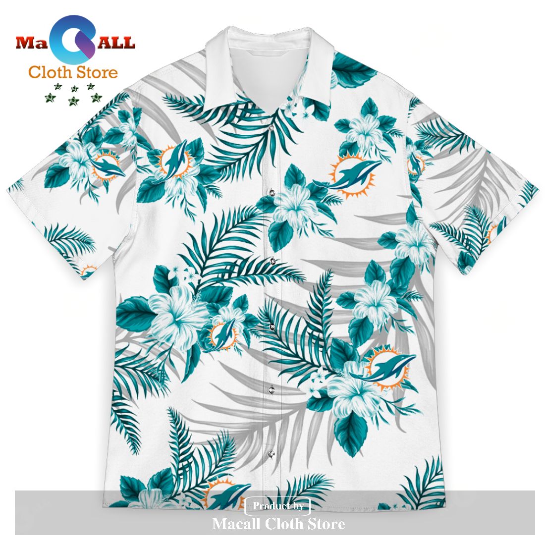 Miami Dolphins Sports American Hawaiian Tropical Patterns For Fans Club Trending Summer Gifts Unisex Hawaii Shirt Miami Dolphins Sports American Hawaiian Tropical Patterns For Fans Club Trending Summer Gifts Unisex Hawaii Shirt