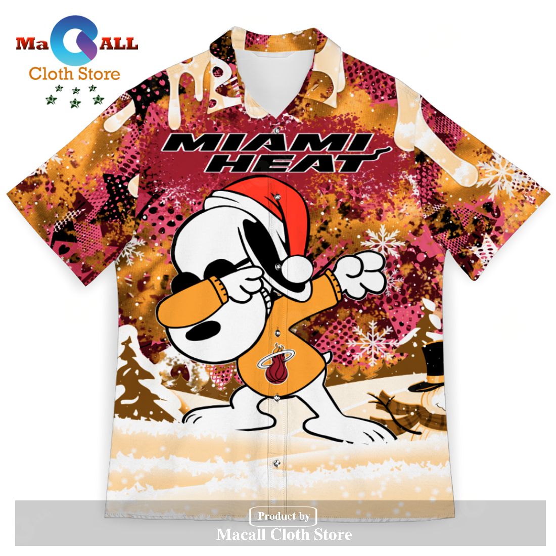 Miami Heat Snoopy Dabbing The Peanuts Sports Football American Christmas Dripping Matching New Trends For Fans Club Gifts Unisex Hawaiian Shirt-3D Hawaiian Shirt Miami Heat Snoopy Dabbing The Peanuts Sports Football American Christmas Dripping Matching New Trends For Fans Club Gifts Unisex Hawaiian Shirt-3D Hawaiian Shirt