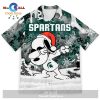 Michigan State Spartans Sports American Hawaiian Tropical Patterns For Fans Club Trending Summer Gifts Unisex Hawaii Shirt