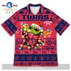Minnesota Timberwolves Sports Football American Ugly Christmas Sweater New Trends For Fans Club Gifts Unisex Hawaiian Shirt-3D Hawaiian Shirt