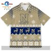 Navy Midshipmen Baby Yoda Star Wars Sports Football American Ugly Christmas Sweater New Trends For Fans Club Gifts Unisex Hawaiian Shirt-3D Hawaiian Shirt