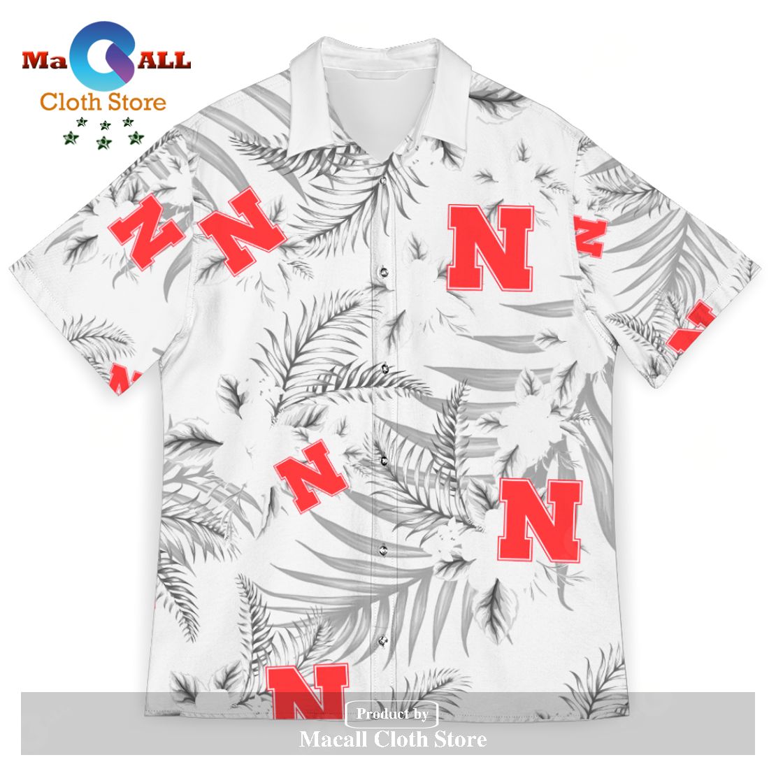 Nebraska Cornhuskers Sports American Hawaiian Tropical Patterns For Fans Club Trending Summer Gifts Unisex Hawaii Shirt Nebraska Cornhuskers Sports American Hawaiian Tropical Patterns For Fans Club Trending Summer Gifts Unisex Hawaii Shirt