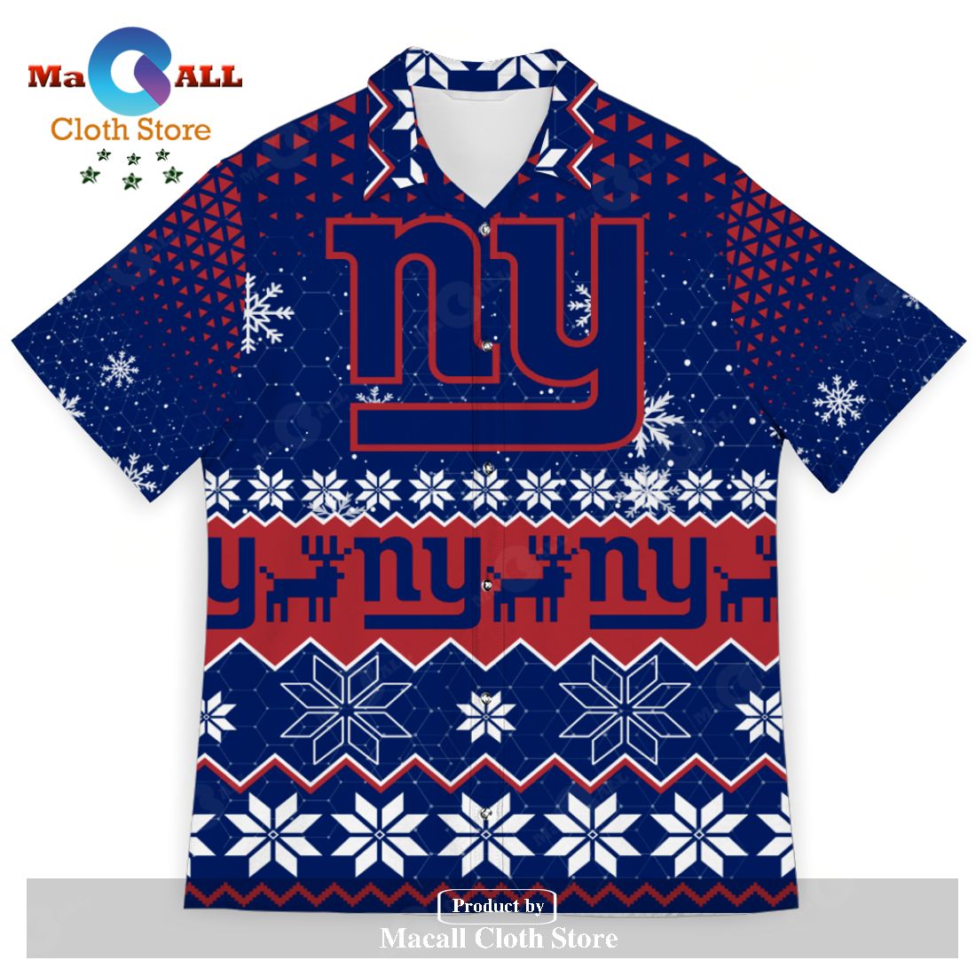 New York Giants Sports Football American Ugly Christmas Sweater New Trends For Fans Club Gifts Unisex Hawaiian Shirt-3D Hawaiian Shirt New York Giants Sports Football American Ugly Christmas Sweater New Trends For Fans Club Gifts Unisex Hawaiian Shirt-3D Hawaiian Shirt