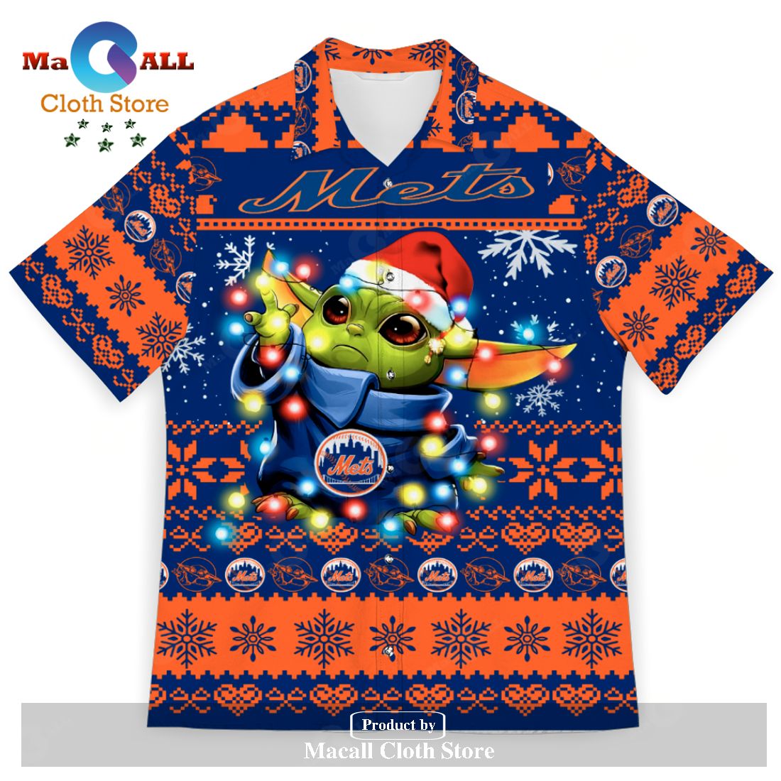 New York Mets Baby Yoda Star Wars Sports Football American Ugly Christmas Sweater New Trends For Fans Club Gifts Unisex Hawaiian Shirt-3D Hawaiian Shirt New York Mets Baby Yoda Star Wars Sports Football American Ugly Christmas Sweater New Trends For Fans Club Gifts Unisex Hawaiian Shirt-3D Hawaiian Shirt