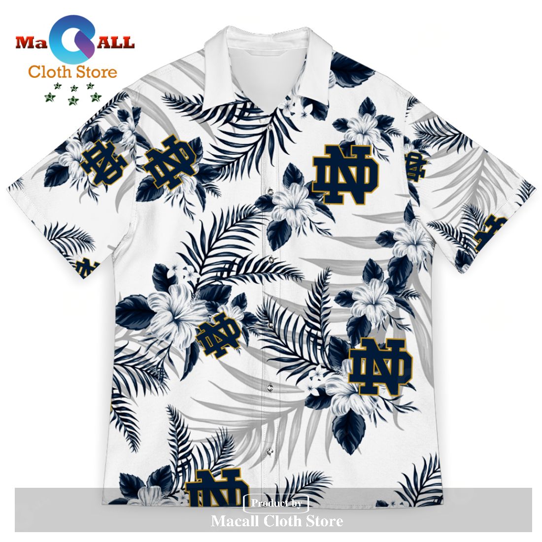 Notre Dame Fighting Irish Sports American Hawaiian Tropical Patterns For Fans Club Trending Summer Gifts Unisex Hawaii Shirt Notre Dame Fighting Irish Sports American Hawaiian Tropical Patterns For Fans Club Trending Summer Gifts Unisex Hawaii Shirt