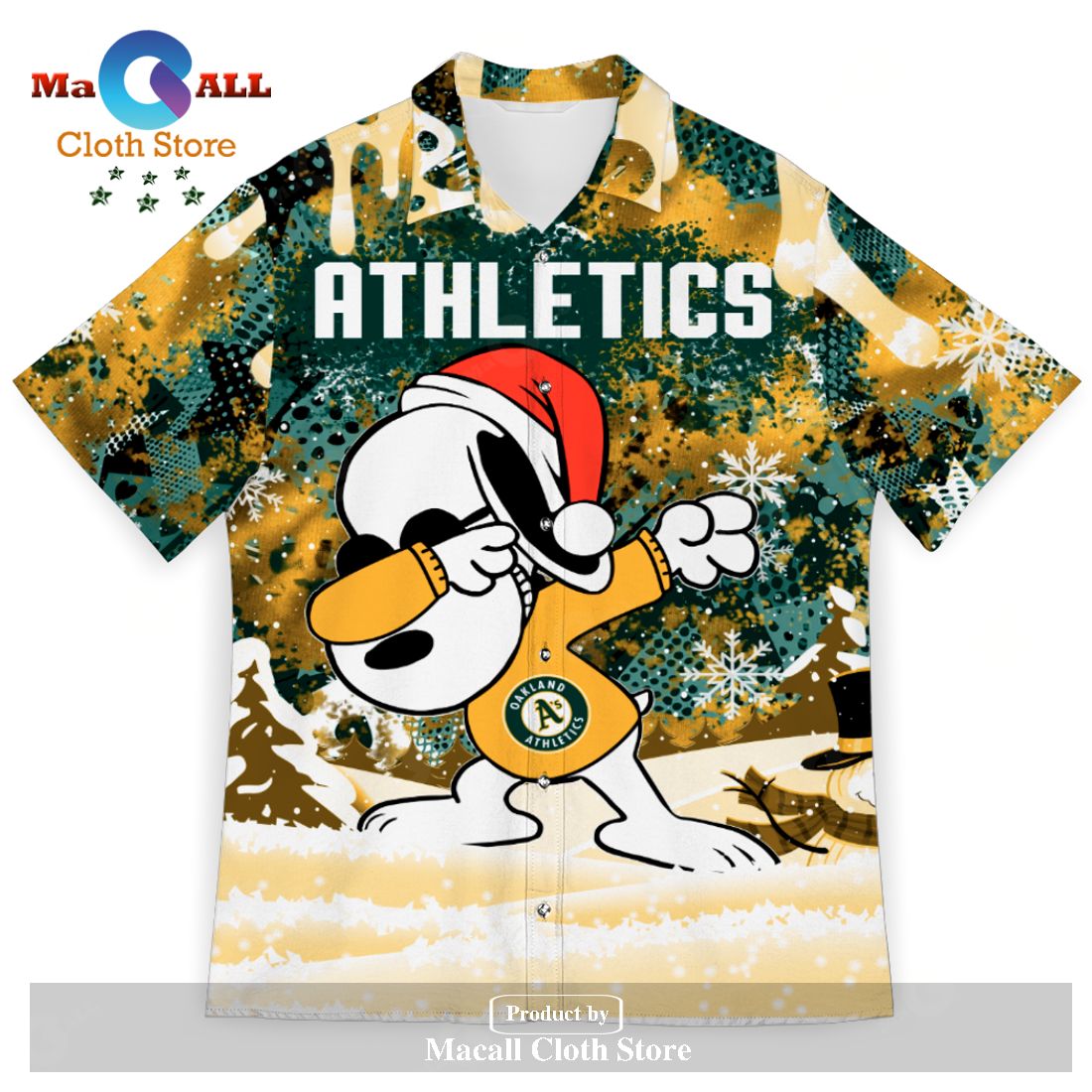 Oakland Athletics Snoopy Dabbing The Peanuts Sports Football American Christmas Dripping Matching New Trends For Fans Club Gifts Unisex Hawaiian Shirt-3D Hawaiian Shirt Oakland Athletics Snoopy Dabbing The Peanuts Sports Football American Christmas Dripping Matching New Trends For Fans Club Gifts Unisex Hawaiian Shirt-3D Hawaiian Shirt