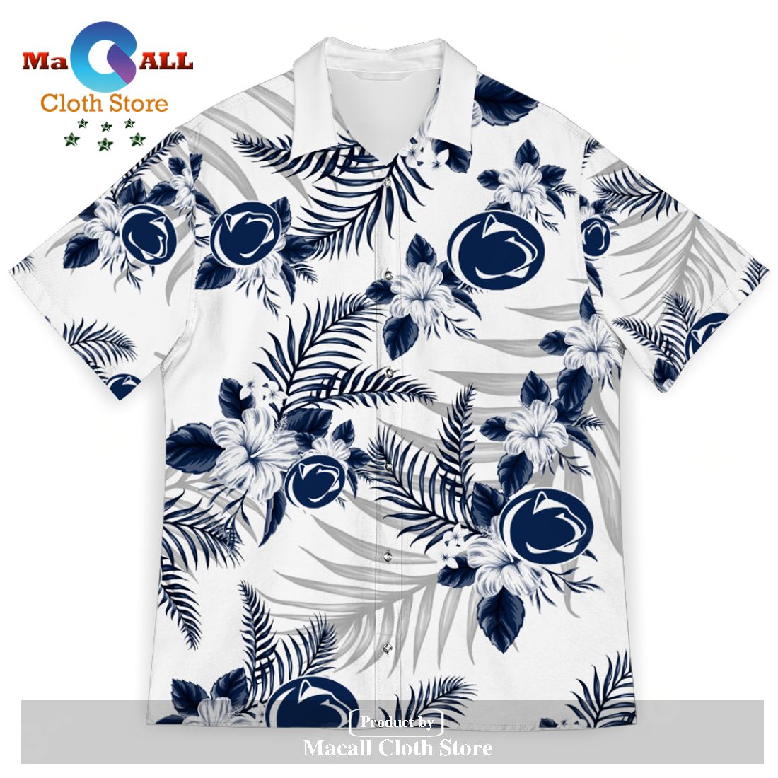 Penn State Nittany Lions Sports American Hawaiian Tropical Patterns For Fans Club Trending Summer Gifts Unisex Hawaii Shirt Penn State Nittany Lions Sports American Hawaiian Tropical Patterns For Fans Club Trending Summer Gifts Unisex Hawaii Shirt