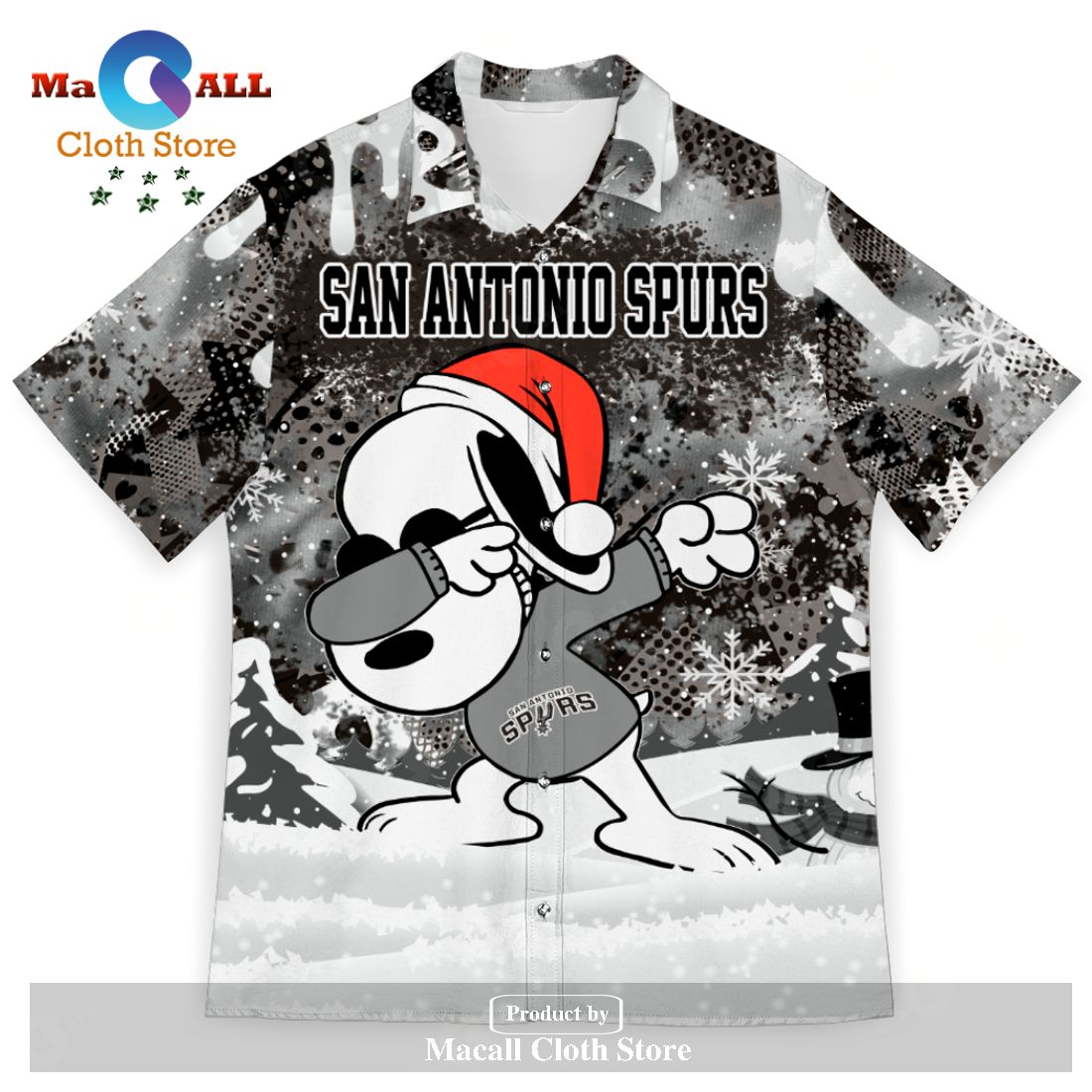 San Antonio Spurs Snoopy Dabbing The Peanuts Sports Football American Christmas Dripping Matching New Trends For Fans Club Gifts Unisex Hawaiian Shirt-3D Hawaiian Shirt San Antonio Spurs Snoopy Dabbing The Peanuts Sports Football American Christmas Dripping Matching New Trends For Fans Club Gifts Unisex Hawaiian Shirt-3D Hawaiian Shirt