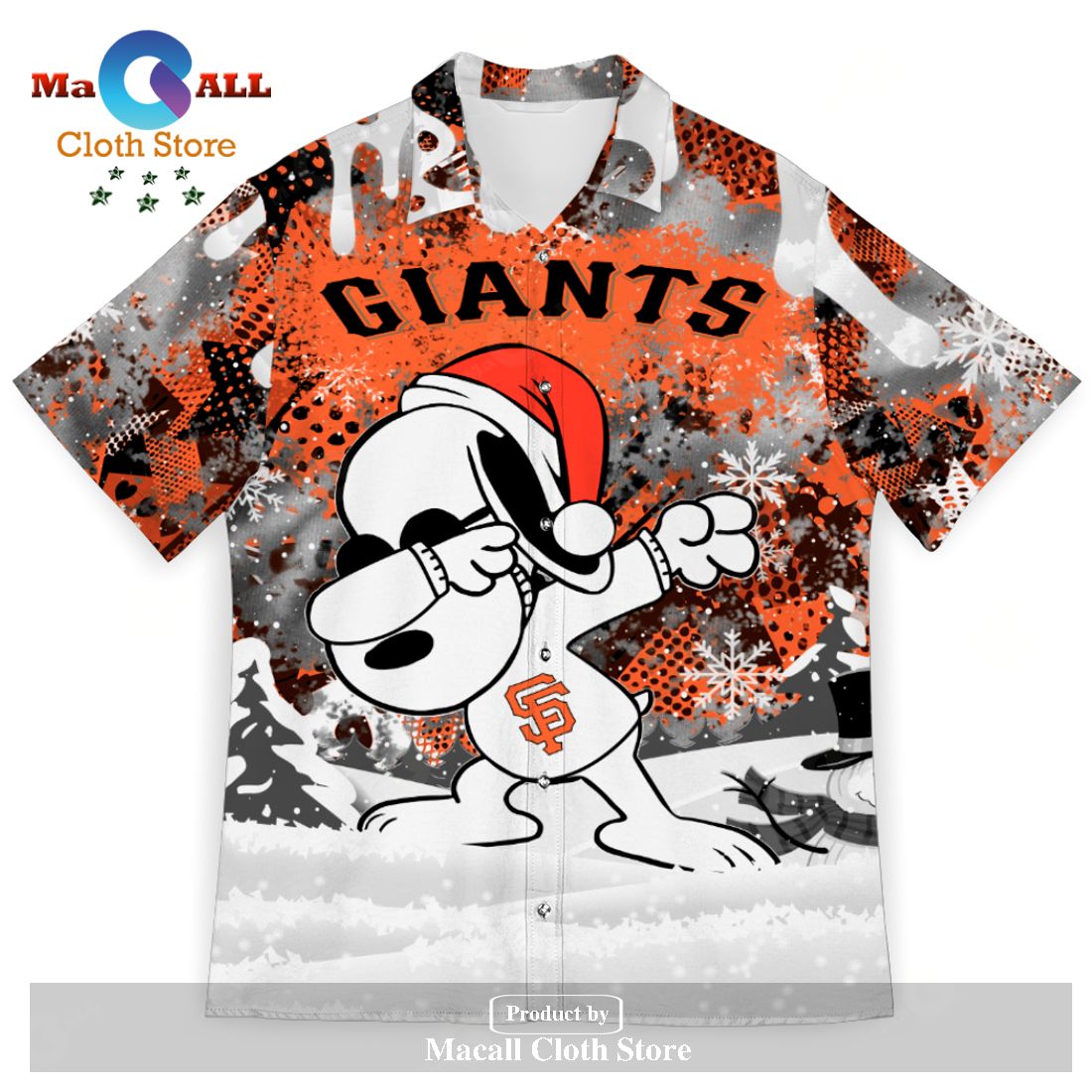 San Francisco Giants Major League Baseball 3D Print Hawaiian Shirt Aloha  Beach Gift - Banantees