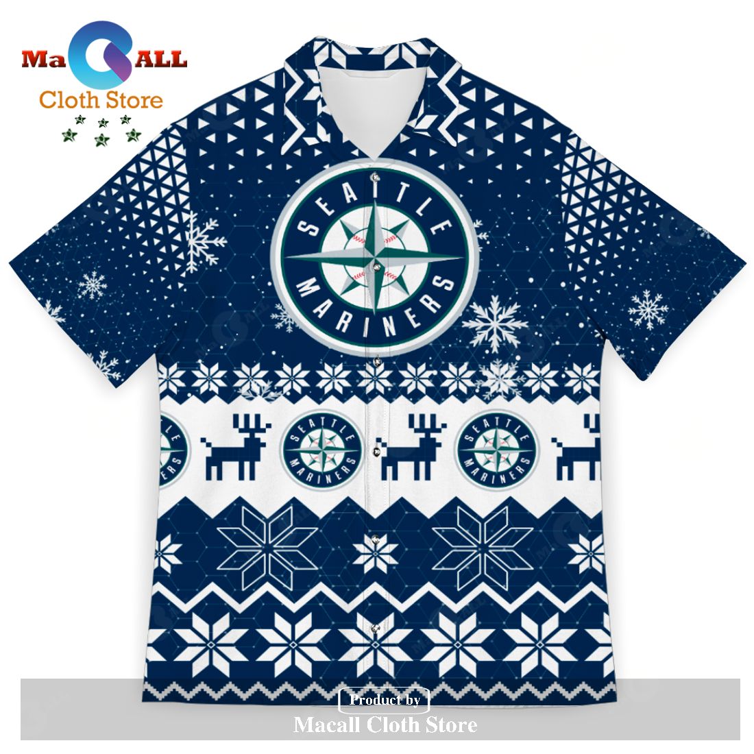 Seattle Mariners 3D Sport Fans Polo Shirt For Men - Freedomdesign