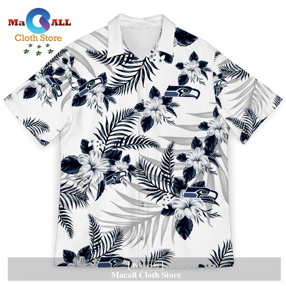 Seattle Seahawks Sports American Hawaiian Tropical Patterns For Fans Club Trending Summer Gifts Unisex Hawaii Shirt Seattle Seahawks Sports American Hawaiian Tropical Patterns For Fans Club Trending Summer Gifts Unisex Hawaii Shirt